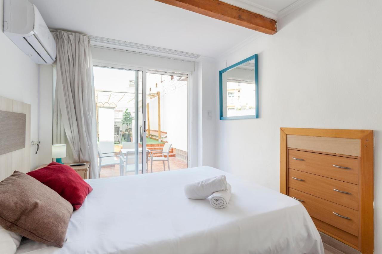 Apartamento Con Terraza Valencia Exterior foto
